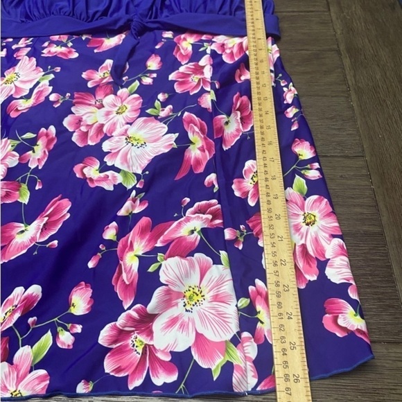 Wantdo Plus Size Skirtini One Piece Swimsuit NWT Size 26-28 - Picture 9 of 9